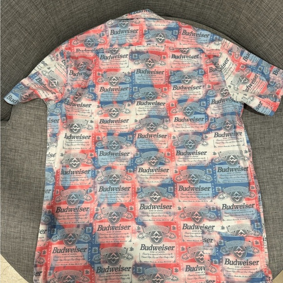 Billabong Men's Budweiser Logo Shirt - Picture 10 of 11